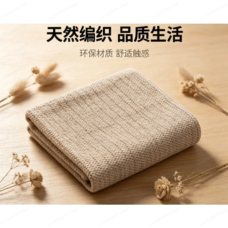 New Zealand Wool Woven Rug French Light Luxury Cream Style for Living Room Bedroom Sofa Mat Stain Resistant
