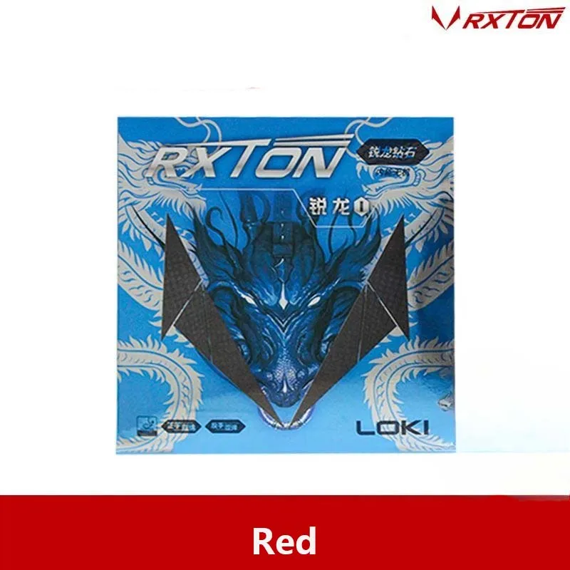 LOKI RXTON 1, diamantversie, tafeltennisrubber met spons, interne energieopslag, voorgeolied pingpongrubber.