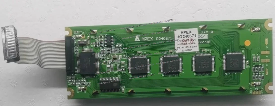 New Compatible LCD for APEX P240641-00D RG240641 HG24064 APEX P240671-00 P240641-00B RG240641