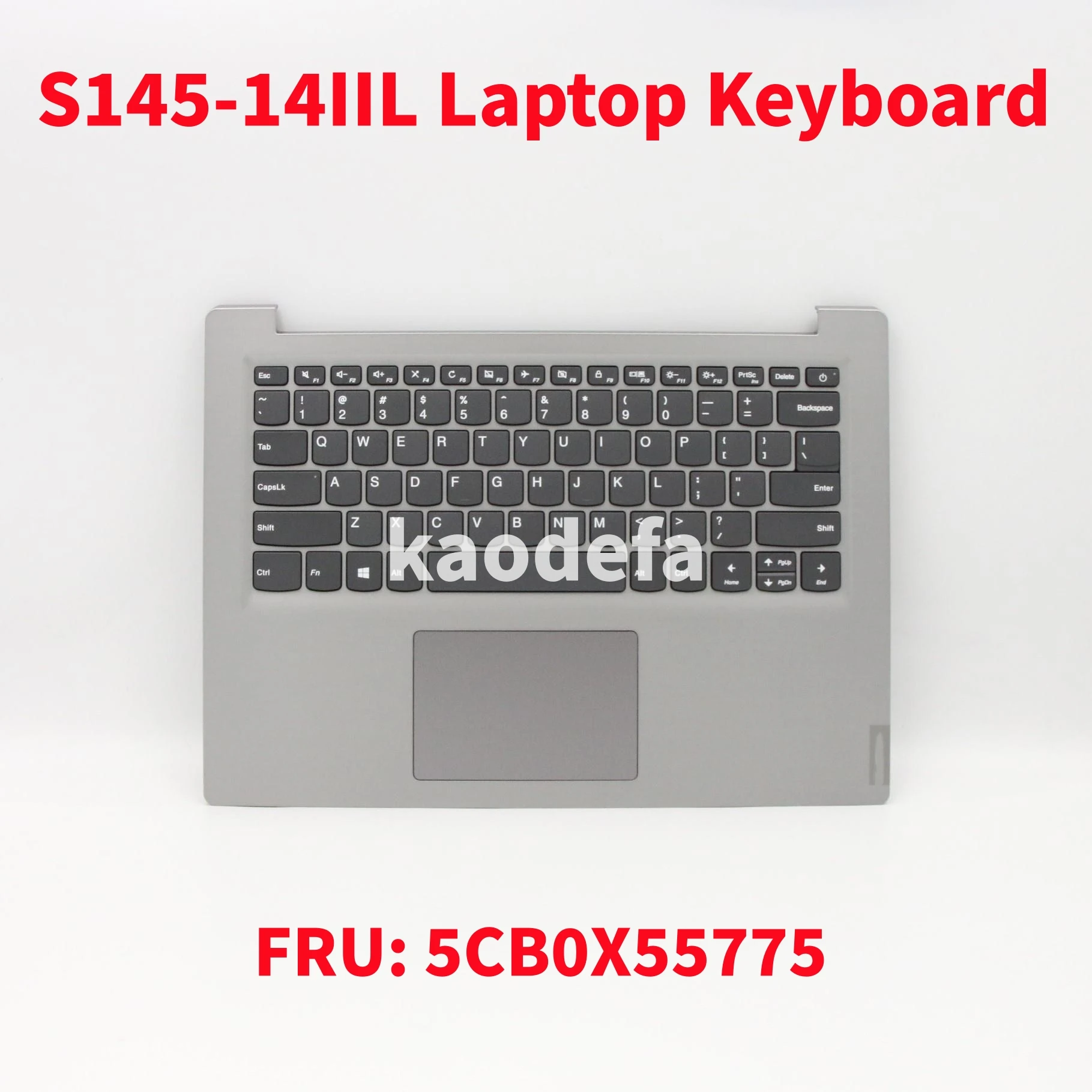 For Lenovo ideapad S145-14IIL Laptop Keyboard FRU: 5CB0X55775