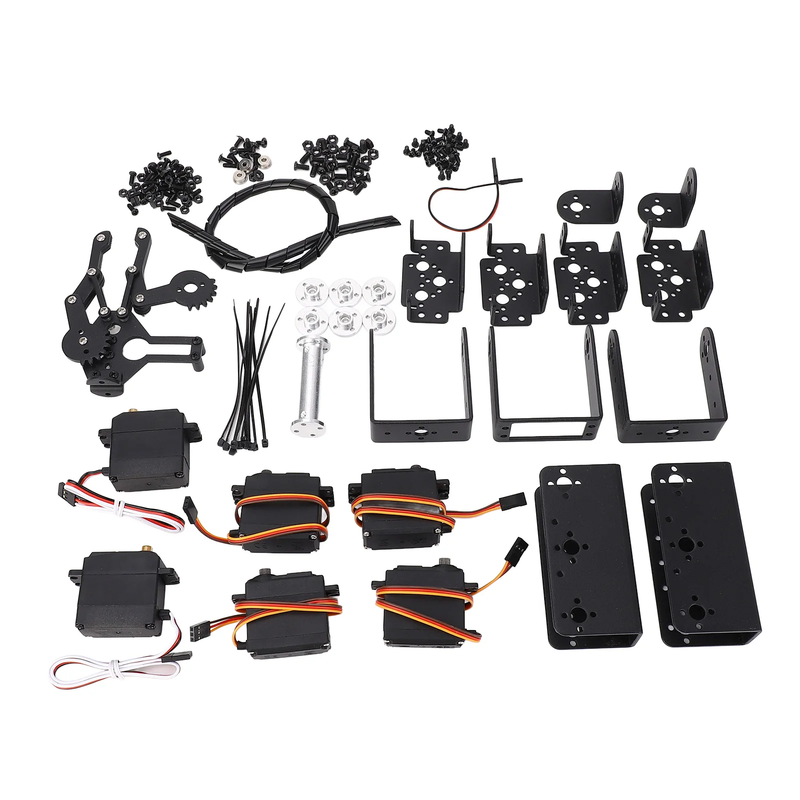 Industrial Robot Mechanical Arm  Mechanical Arm Claw Kit Manipulator Industrial Robot  Automatic Robot Parts 6DOF