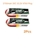 2Pcs 2700mah 6S XT60