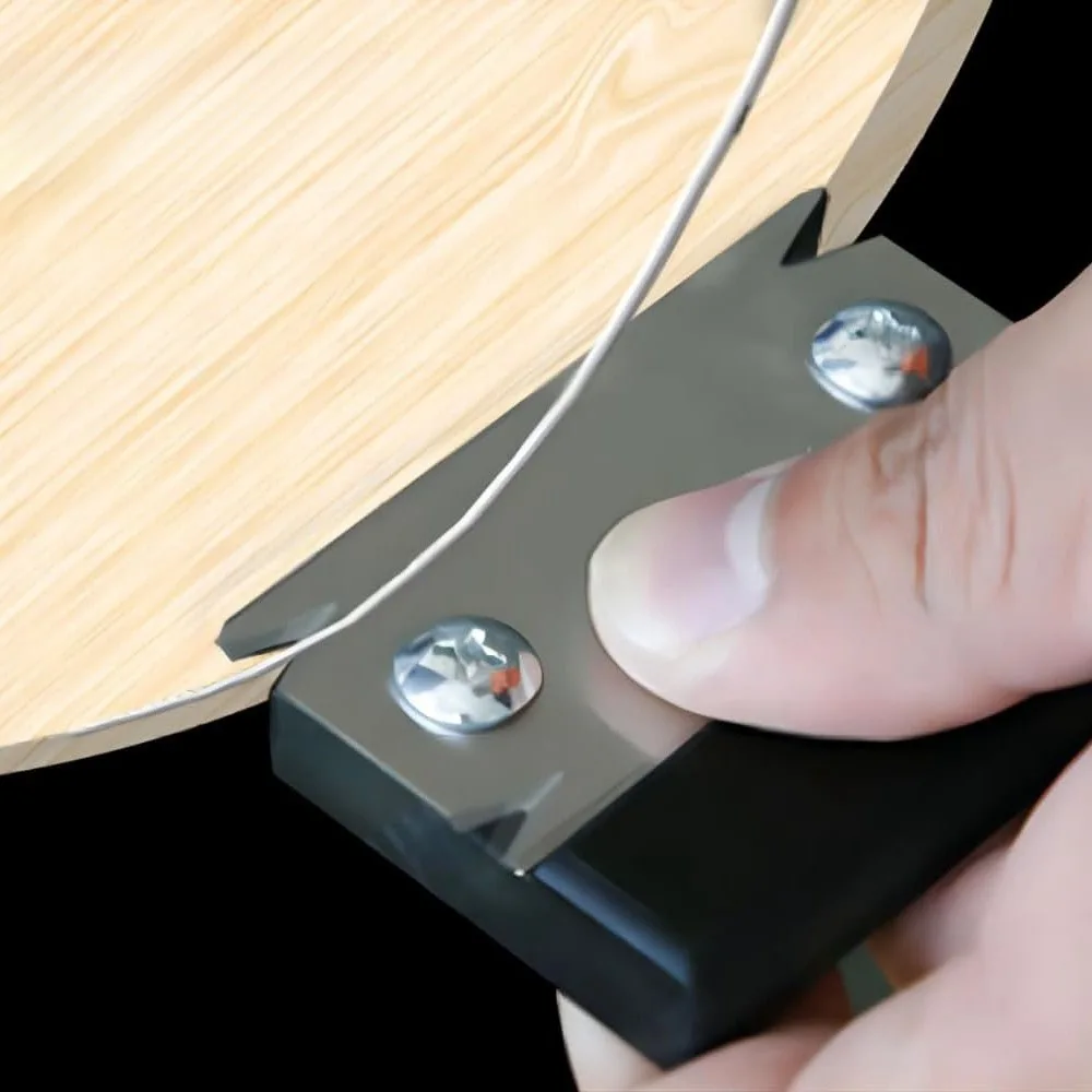 Woodworking Edge Trimmer Right Angle Woodworking Planer, Edge Banding Scraper Chamfer Rounded Corner Scraper Woodworking Tool