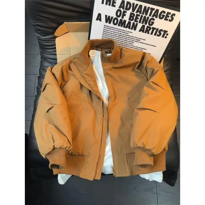 

Мужское зимнее пальто American Sle Thiened Cotton Pilot Jaet, хлопковая одежда Cleanfit, верхняя одежда, бейсбольное пальто