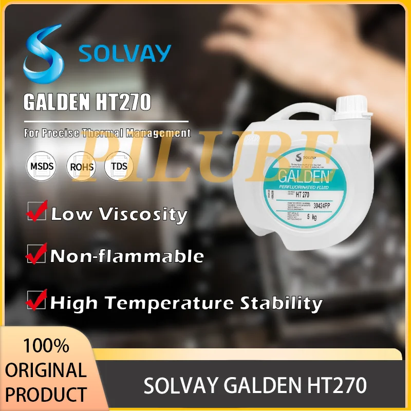 توفر سائل نقل الحرارة عالي الأداء من SOLVAY GALDEN HT270، منتج أصلي من الموصل الحراري الممتاز