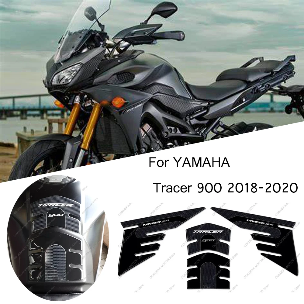 

Motorcycle Tank Pad Anti Scratch Protective Sticker 3D Epoxy Resin Protective Sticker Conditio For YAMAHA Tracer 900 2018-2020