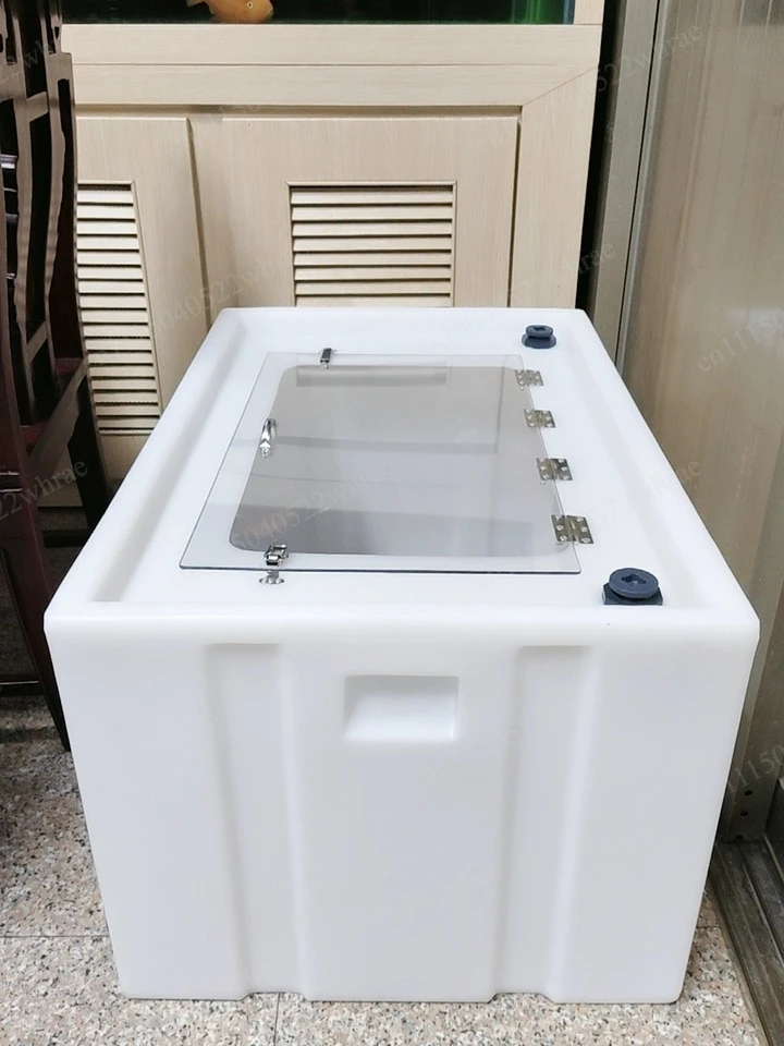 Live Fish Transportation Modification Anti Overflow Water Tank Small Car Trunk 40LL Horizontal Flip Fish Hatching Fish Box