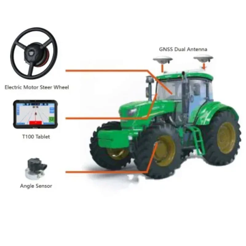 New Design Tractor GPS Car Steering Automatic Driving System Autosteering Kit Farming