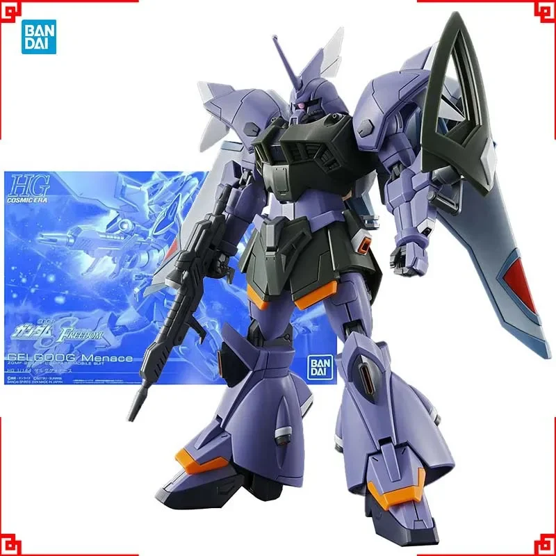Bandai Gundam Model Kit HG PB Gelgoog Menace Action Figure Gunpla Building Kit Gundam Collectibles Anime Figures Toys Boys Gift