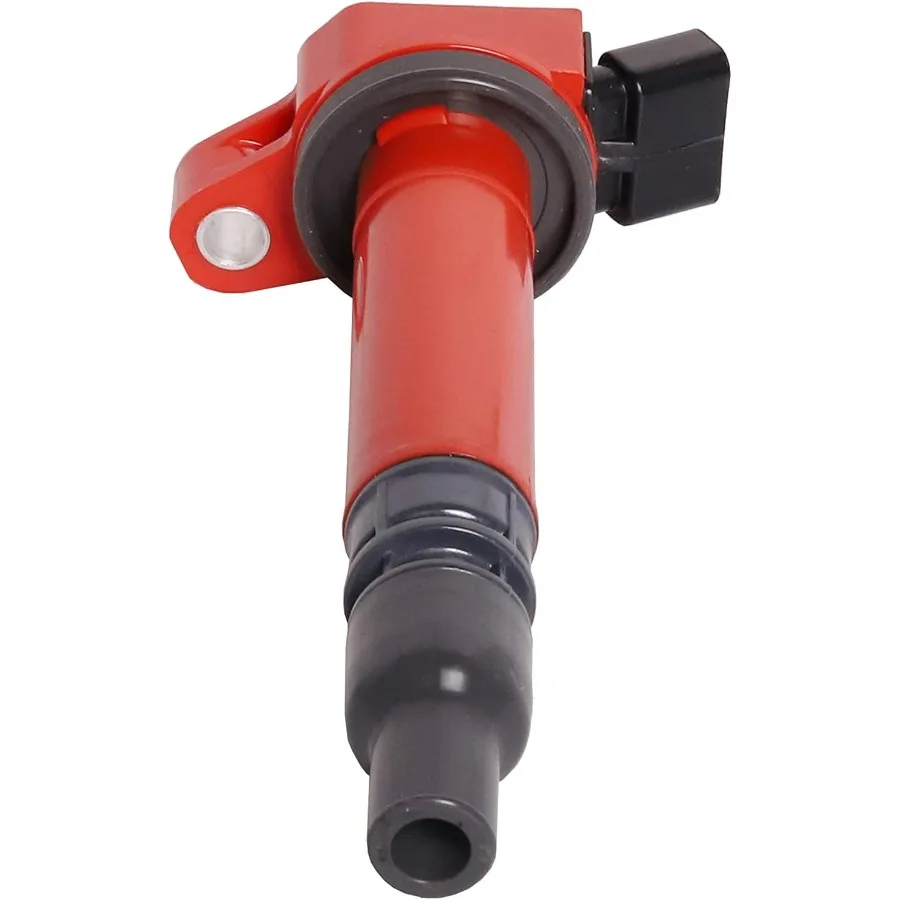 حزمة من 8 ملفات تشغيل محرك UF507 حمراء متوافقة مع محركات 4.6 لتر و5.7 لتر V8 لسيارة Toyota Sequoia Tundra Land Cruiser GX460 LS460 #3