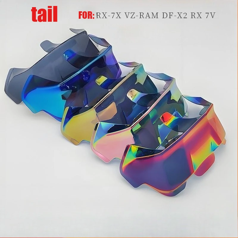 Motorcycle Helmet Spoiler For ARAI RX7X Tail Wing/ Fixed Wing/ Tail Wing Casquz Arai Accesoir Casco For Arai RX7V Tail