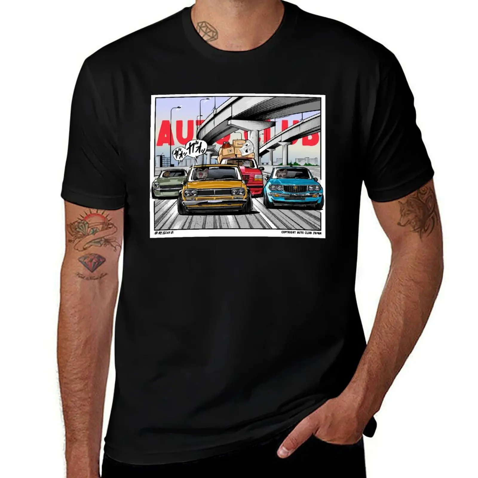 

Overnight Parts from Japan T-Shirt vintage customizeds t shirt men 100℅ cotton