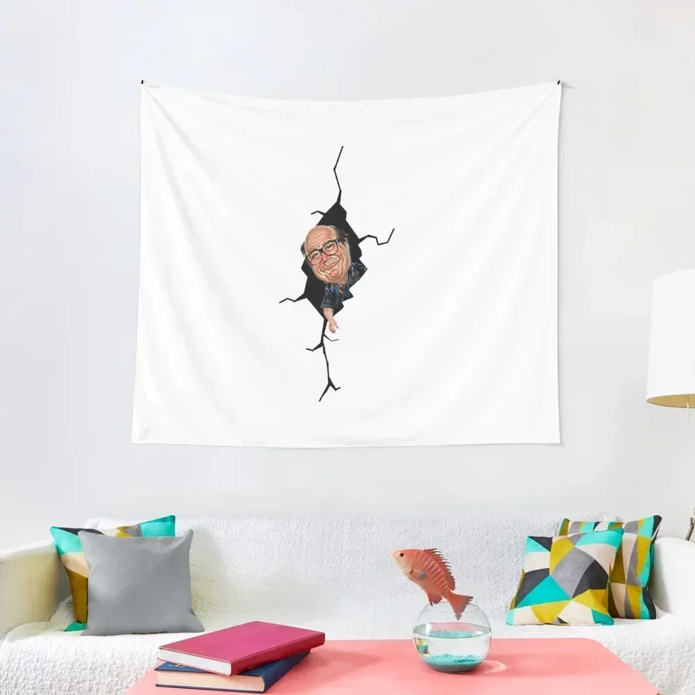 

Big Danny Devito Tapestry On The Wall Outdoor Decor Bedroom Decor Aesthetic Decorations For Your Bedroom Tapestry