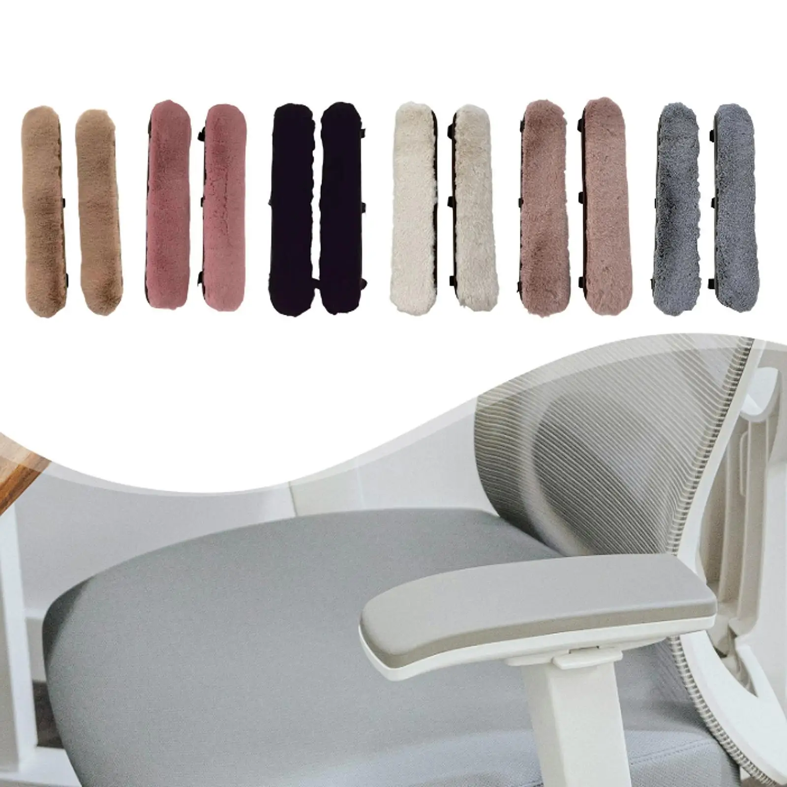 Cuscino per bracciolo della sedia, supporto per il gomito, morbido, riutilizzabile, pratico, elegante e