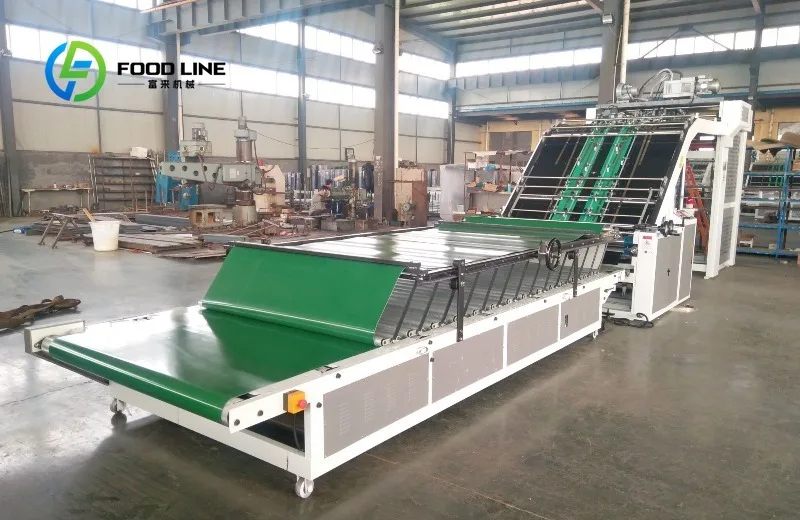 High Quality Semi Auto Flute Laminator Machine For Corrugated Cardboard Lamination And Carton Packaging Box Making