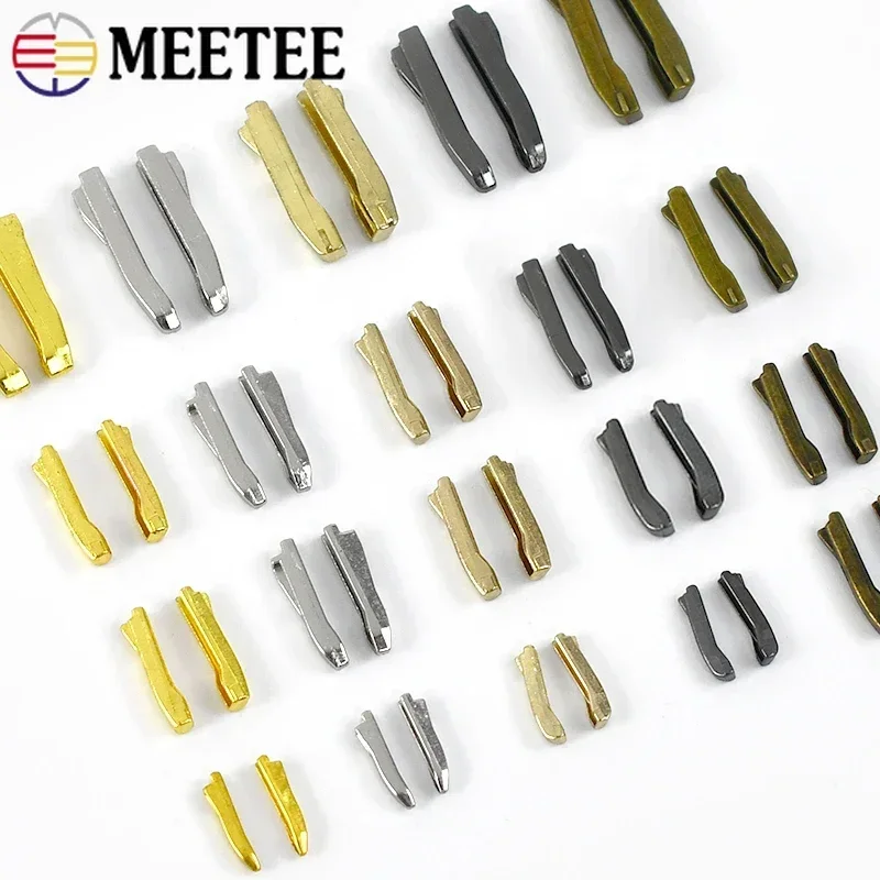 20/50Sets 3# 5# 8# 10# Double Open Zipper Latch Repair Kits Tool for Zippers Non-slip Stopper Coat Metal Two-way Zip Plug Buckle