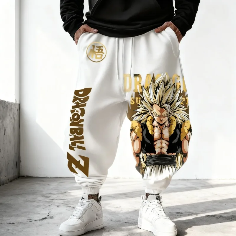 Neue Herren Herbst Winter Jogginghose Japanische Anime Dragon Ball Grafiken Hosen Harajuku Y2k Streetwear 100% Baumwolle Casual Leggings