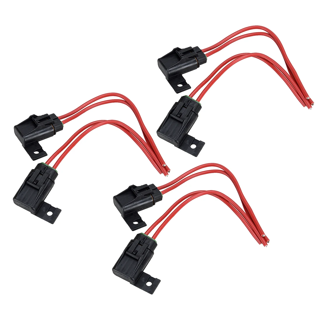 

NEW 12 AWG ATO ATC In-Line Fuse Holder Blade Waterproof for Marine Boat Industrial Automotive 30A 6Pcs