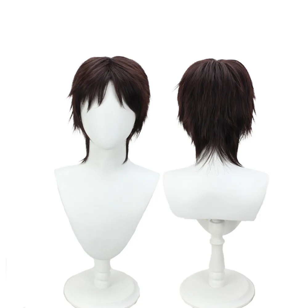 

Парик для косплея Levi Ackerman Attack on Titan, каштановые короткие волосы