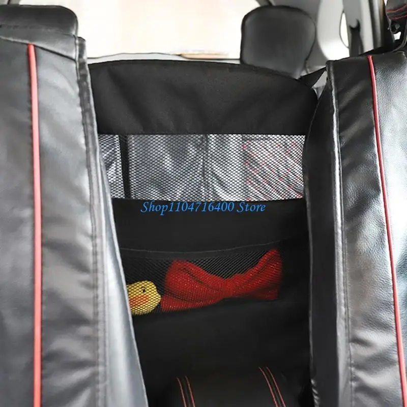 

y1gd Pet Child Barrier Effective Car Purse Handbag Holder Between for Seat Crevice Cargo Storage Bag Isolation Dog