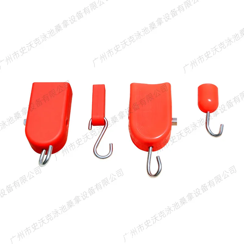 Stainless Steel Hook and Tensioner Tightener for Pool Race Lane Line Waterlock