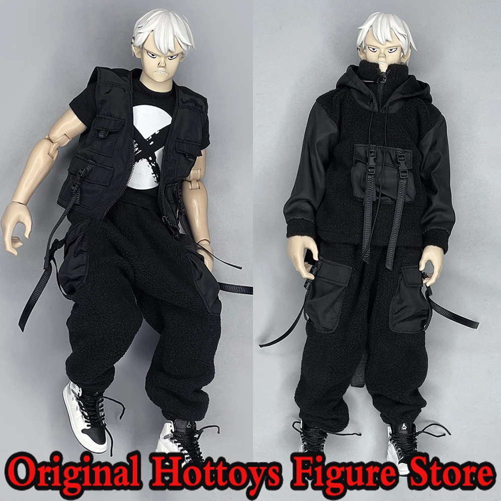 CROW DH TOYS ZYTZ005 1/6 Scale Male Soldier Trend Casual Clothes Set Full Set 12-inch Action Figure Model Gifts Collection