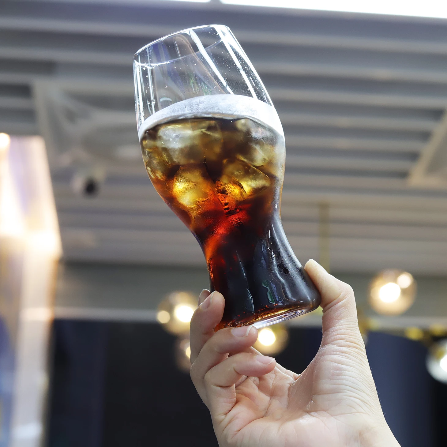 Ultra-Thin Craft Beer Glass Double a Level Crystal Coke Cup Premium Quality Bar Dining Restaurant Suitable Glassware