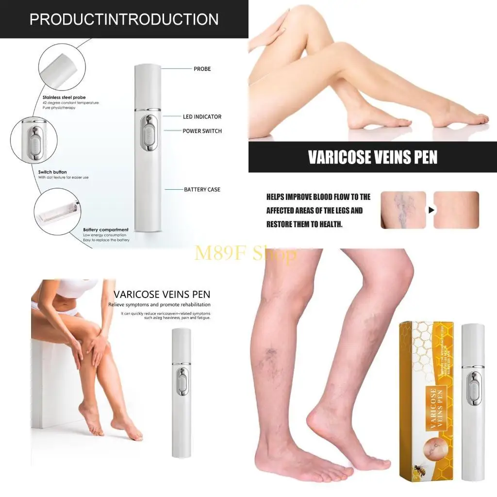 

M89F Lampshade Therapies Leg Repair Pen Leg Bulge Discomfort Pen Varicose Vein Pen Leg Nursing Product