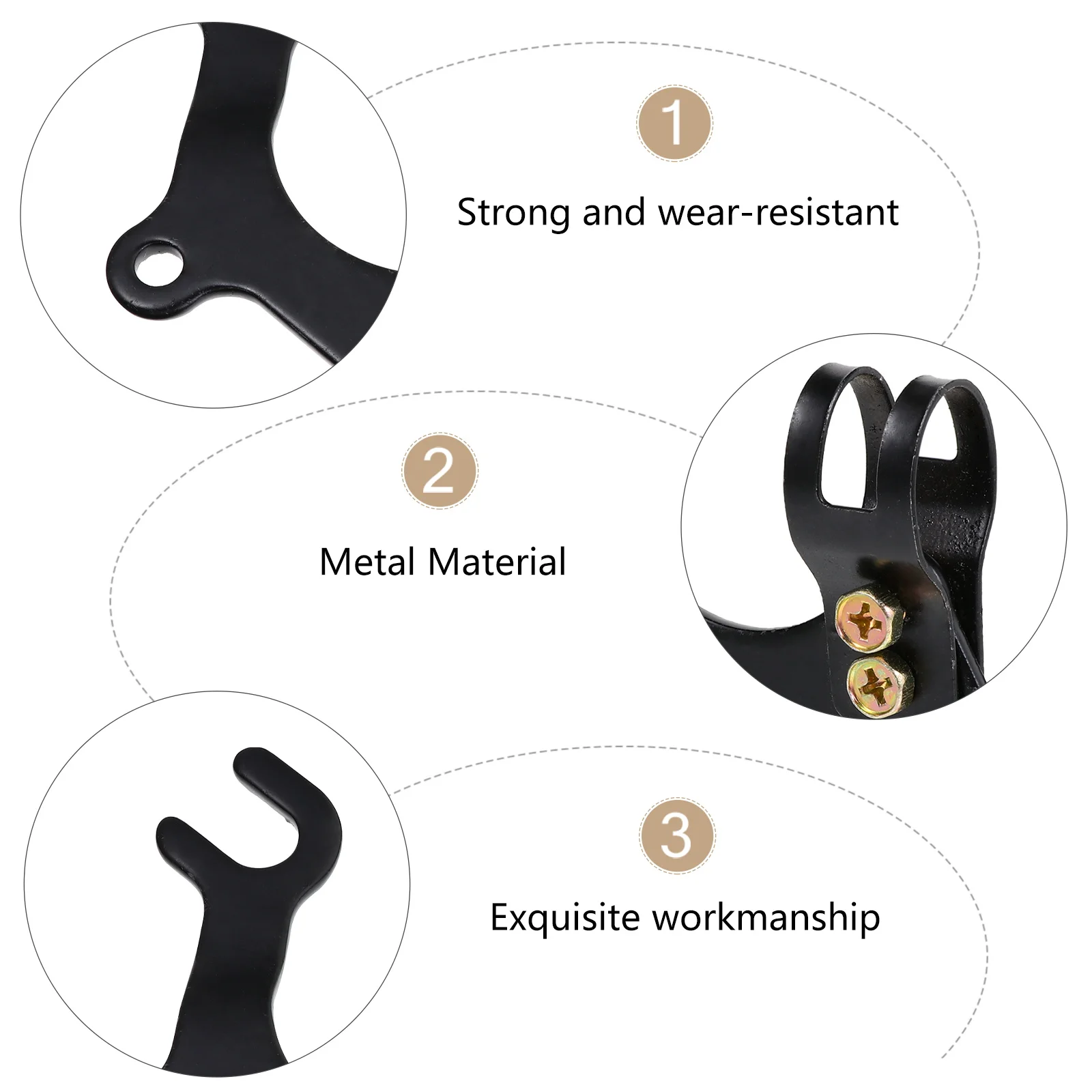 

2Pcs Disc Brake Bracket Adapter Sturdy Bike Frame Converter Upgrade Ordinary Bicycle to Disc Brake System Smooth Installation No