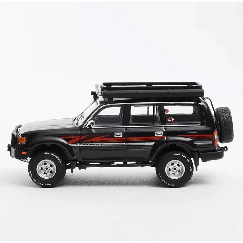 GCD 1:64 LandCruiser LC80 modifiziertes Legierungsautomodell mit Zubehör