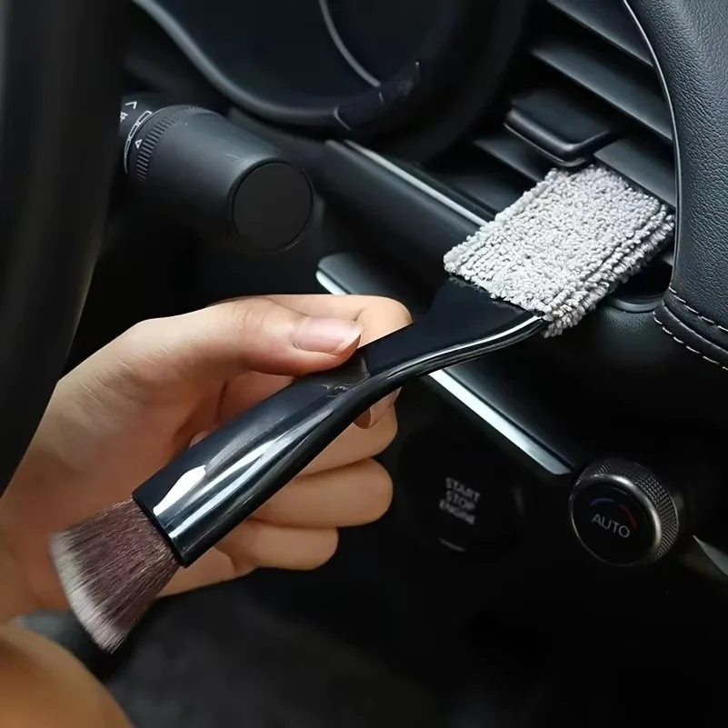 Car Interior Detailing Brush-Soft-Bristled Cleaning Tool For Dashboards,Vents,Crevice-For Car Detailing,Vehicle Interior Cleaner