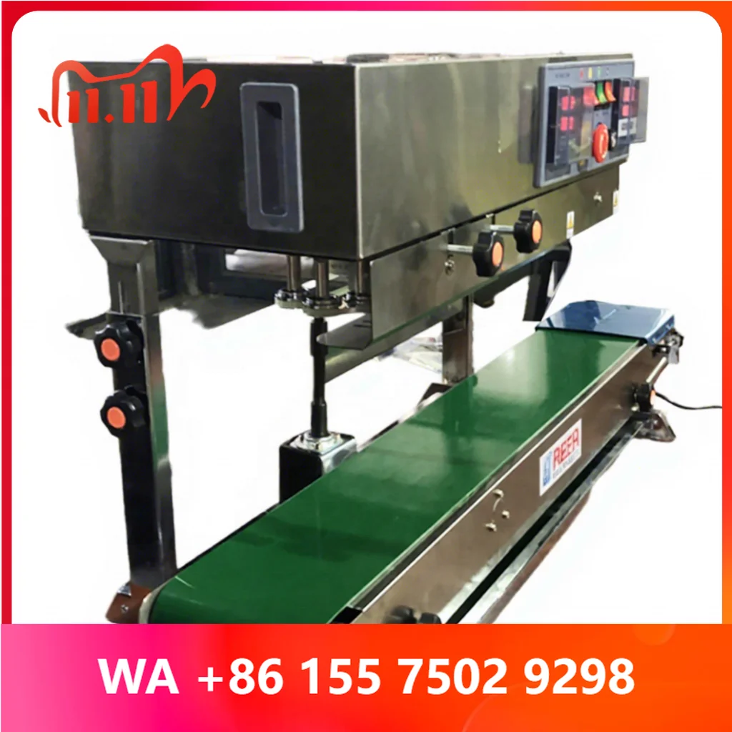 Automatic Plastic Bag Sealing hine with Ink Roller Encoder