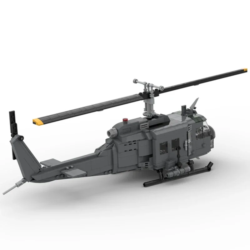 huey helicopter building bricks set medivac Attack United States army gunships Vietnam War brick set helicopter militaryChristma view 3