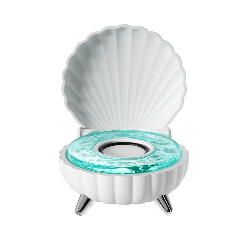 Shell Bluetooth Lautsprecher Buntes Licht Mini Bluetooth Lautsprecher Atmosphäre Licht Cooles Geschenk Home Dekoration