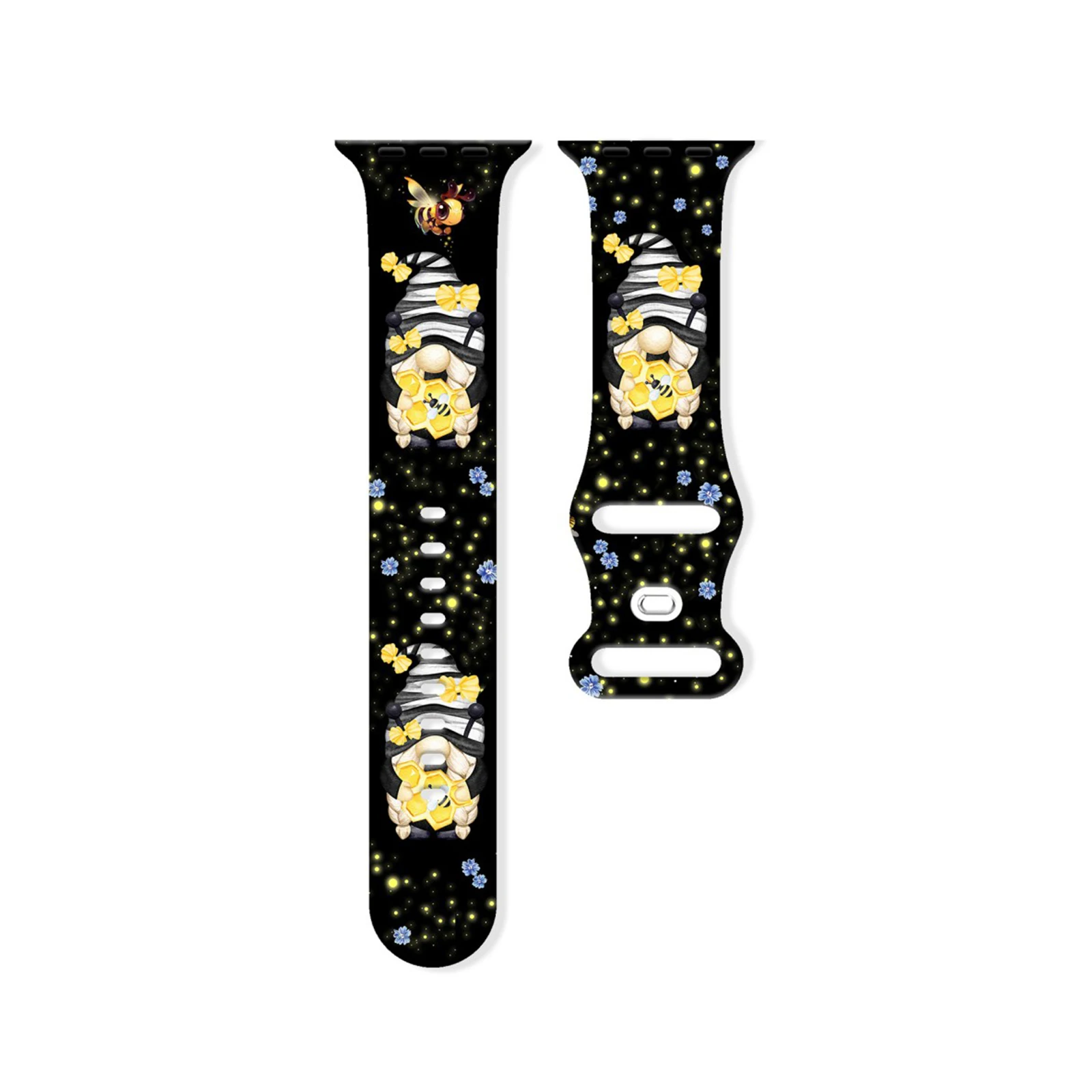 Fruits Elf for Apple  for Apple Watch 11 10 9 8 7 Silicone Band Replacable Bracelet for iWatch 46mm 42mm 41mm 40mm Watchband