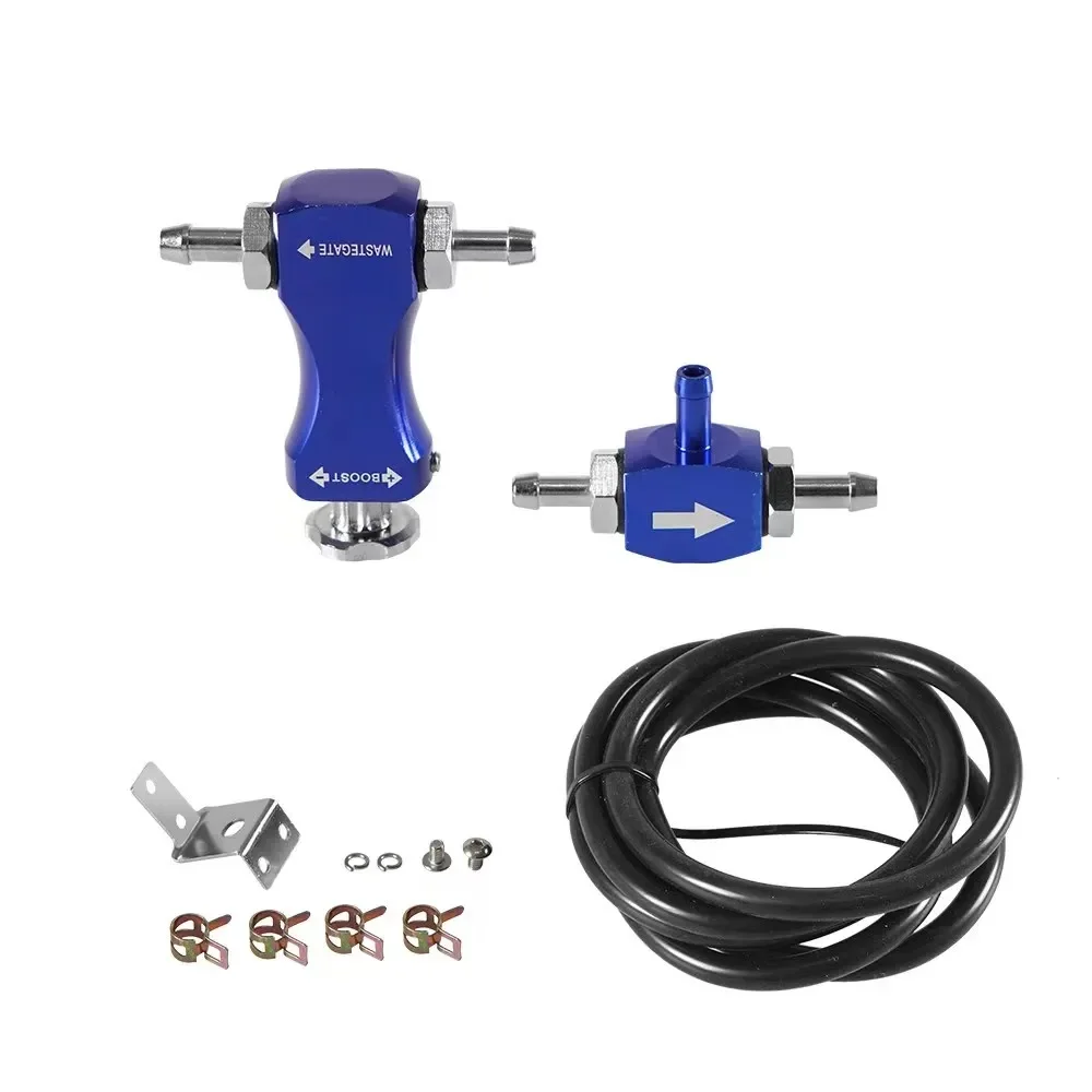 Universal Premium Aluminum Alloy Dual-Side Manual Turbo Kit – Multi-Color Design for Precise Turbo Pressure Regulation