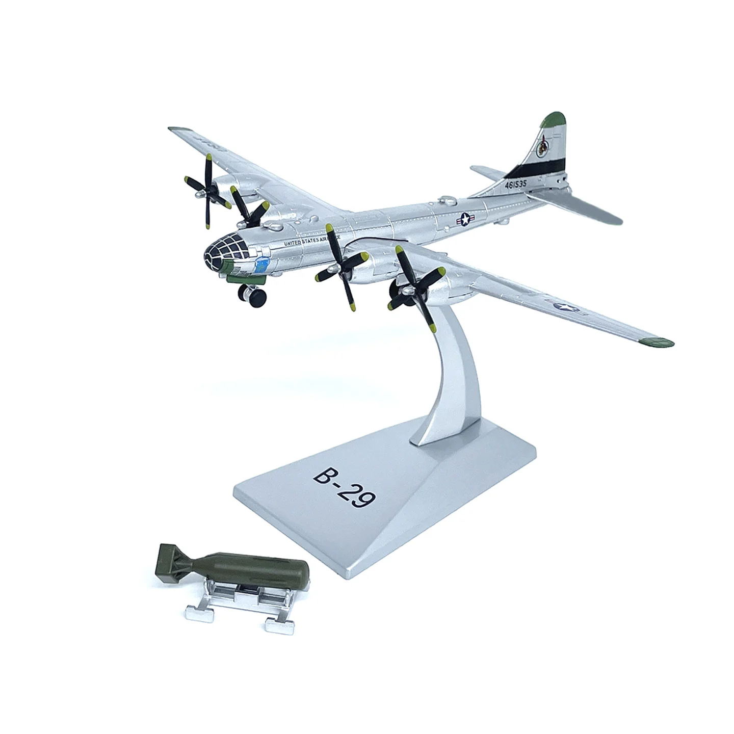 

1: 200 American B-29 Superfortress Aircraft model alloy static finished product model