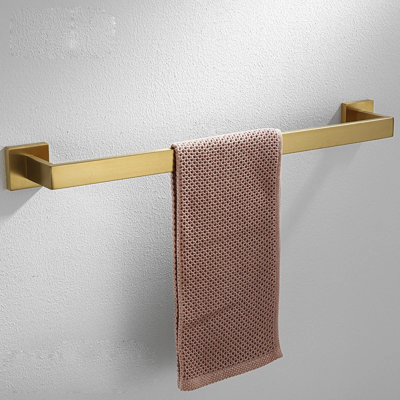 

Towel Hanger Bar Bathroom Hardware Towel Bar Toilet Holder Hanger Towel Rails Rack Wall Mount Bathroom Accessories Kit