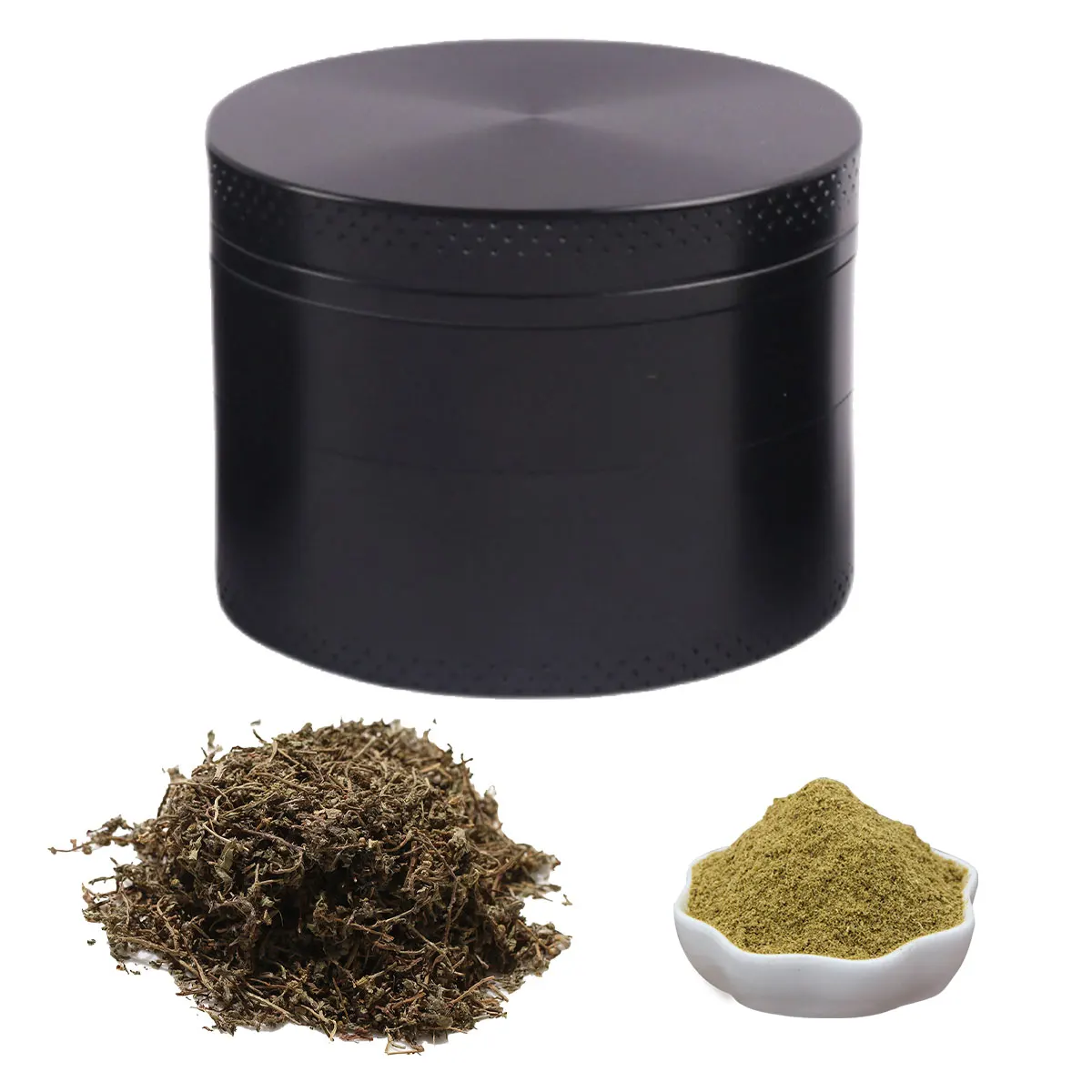 

1Pcs Practical 4-Layer Premium Zinc Alloy Herb Grinder Metal For Herbs Grinders for Smoking,Tobacco Smoke Crusher