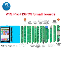 JCID Function Board Dot Matrix Face ID Photosensitive LCD Original Color Fingerprint Battery Repair with V1SE for iPhone X-15PM