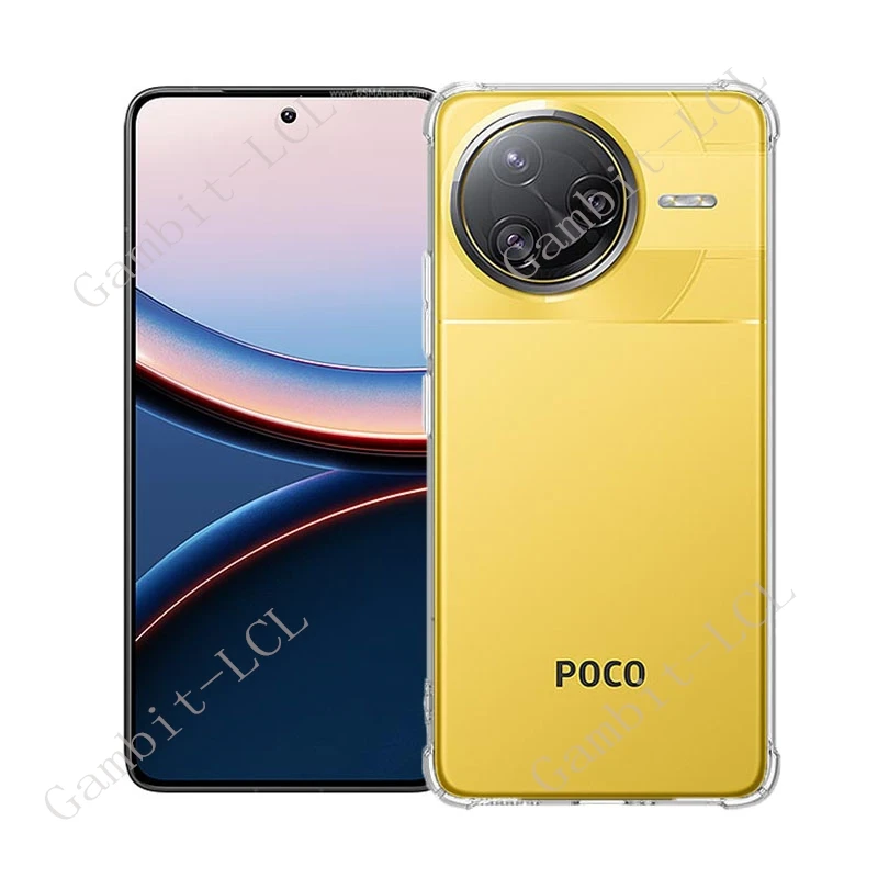 Anti-Falling สําหรับ Xiaomi Poco F7 Ultra Pro F7Pro PocoF7Pro 24122RKC7G Soft TPU Original กันกระแทกปกหลัง Poco F7 Pro