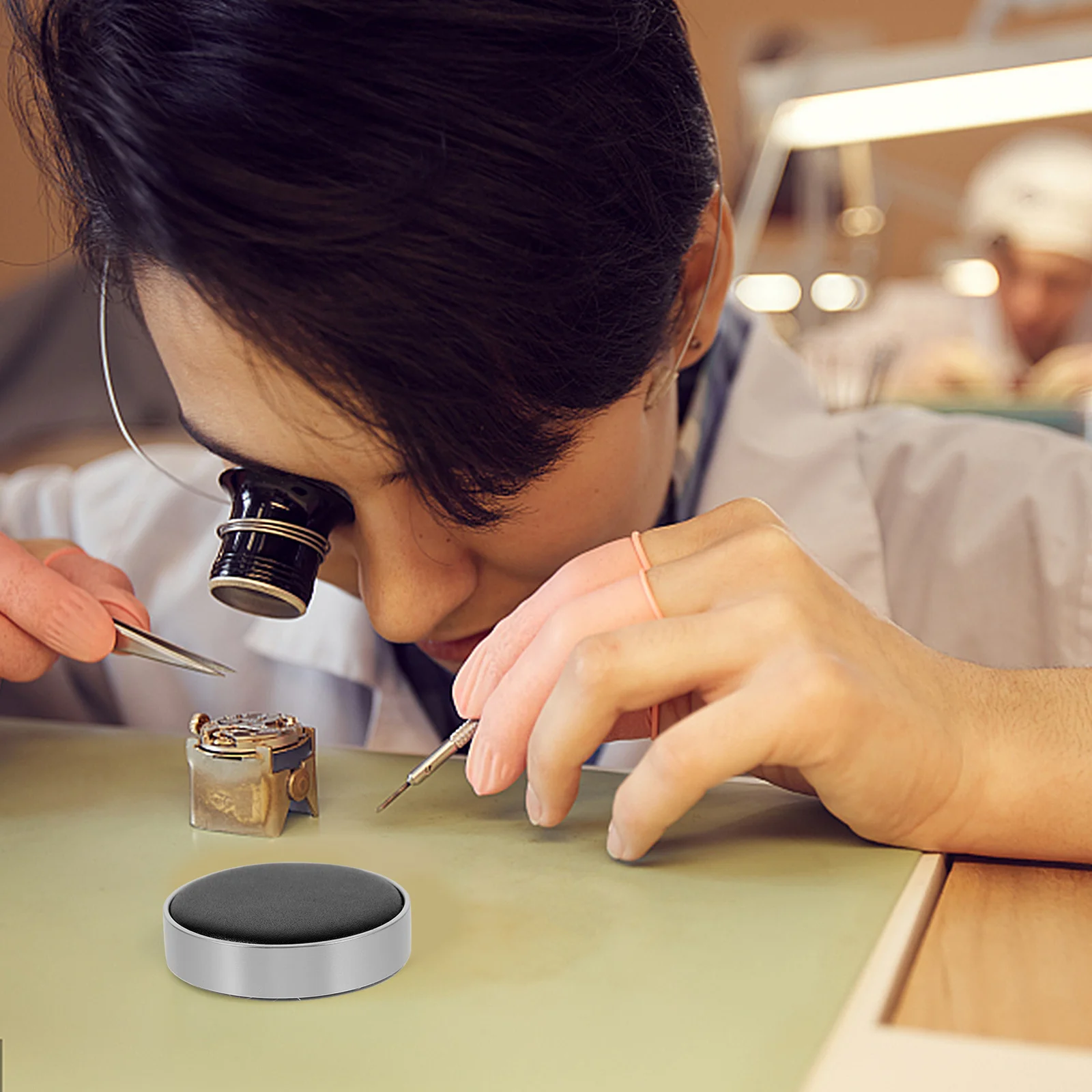 

1Pcs Watch Repair Pad to Service Watches Without Scratches Watch Movement Pad Movement Changing Cushion