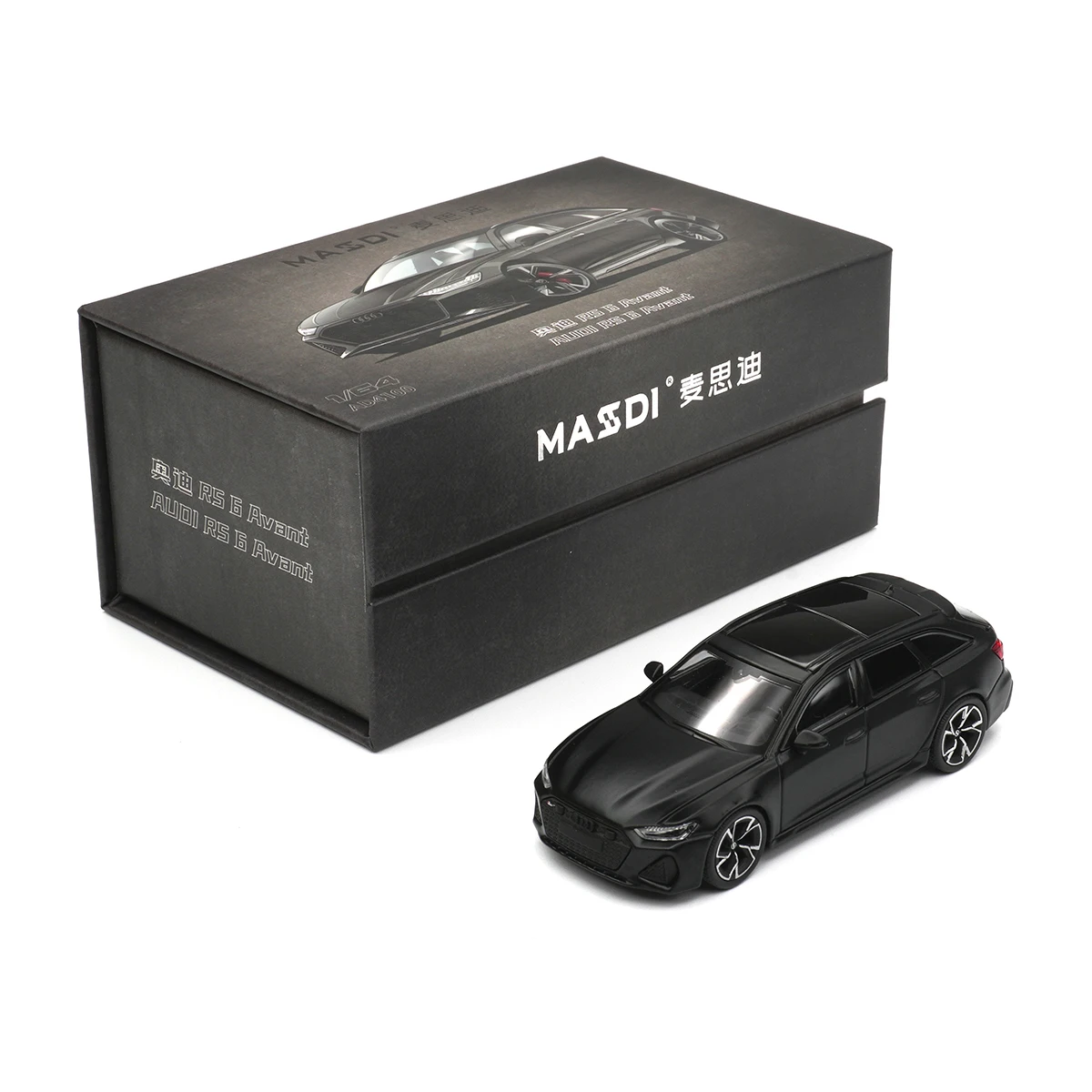 

MASSDI в наличии 1:64 Audi RS6 AVANT литая под давлением модель автомобиля, коллекция игрушек