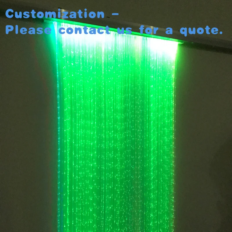 

custom.Led Optic Fibre Waterfall Light Optical Fiber Curtain Children Sensory Room