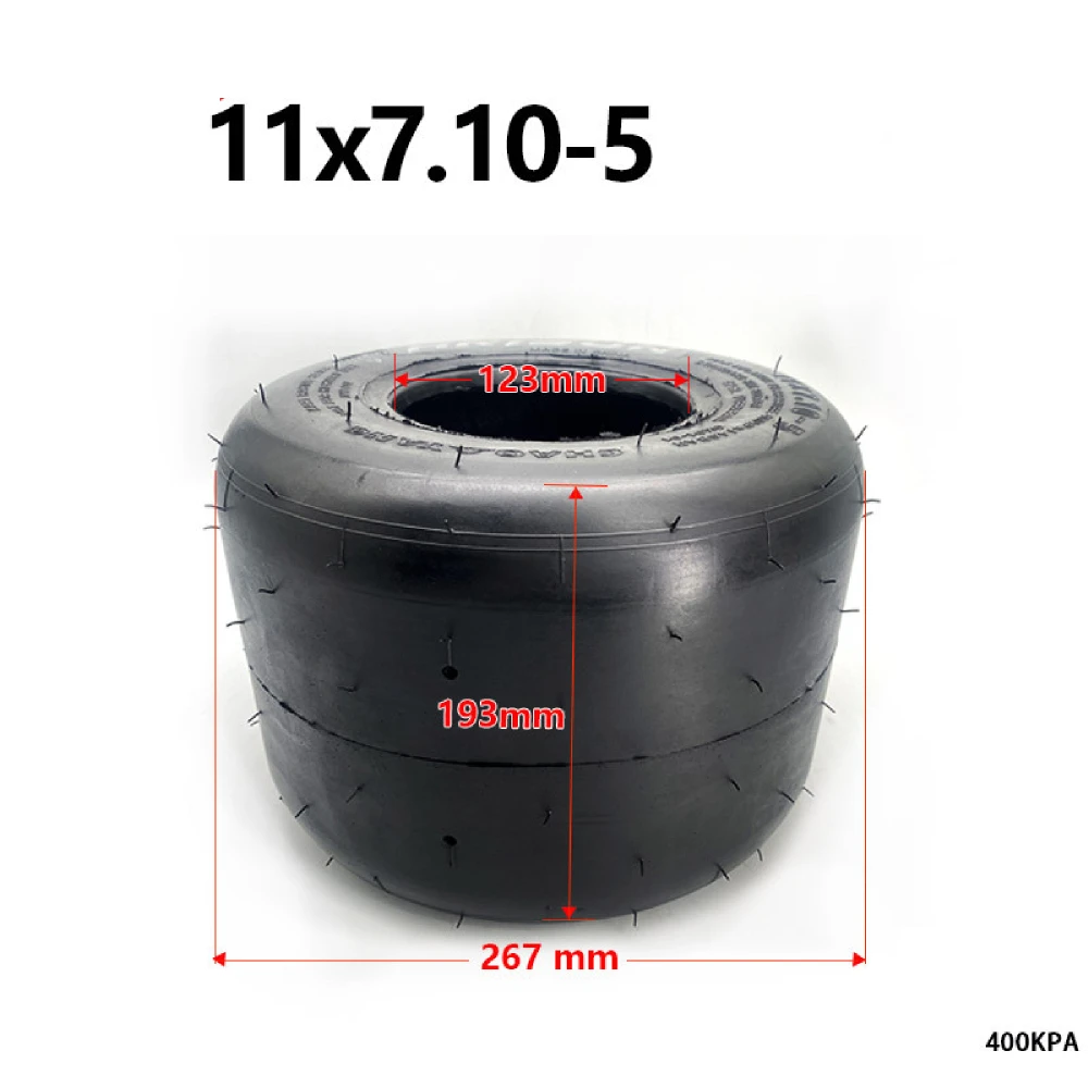 Tubeless Tire 11x7.10-5 Tyre for Go Kart