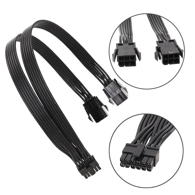HX6A PCIE Power Supply Extension Cable for New RTX3070 RTX3090 Stable and Reliable