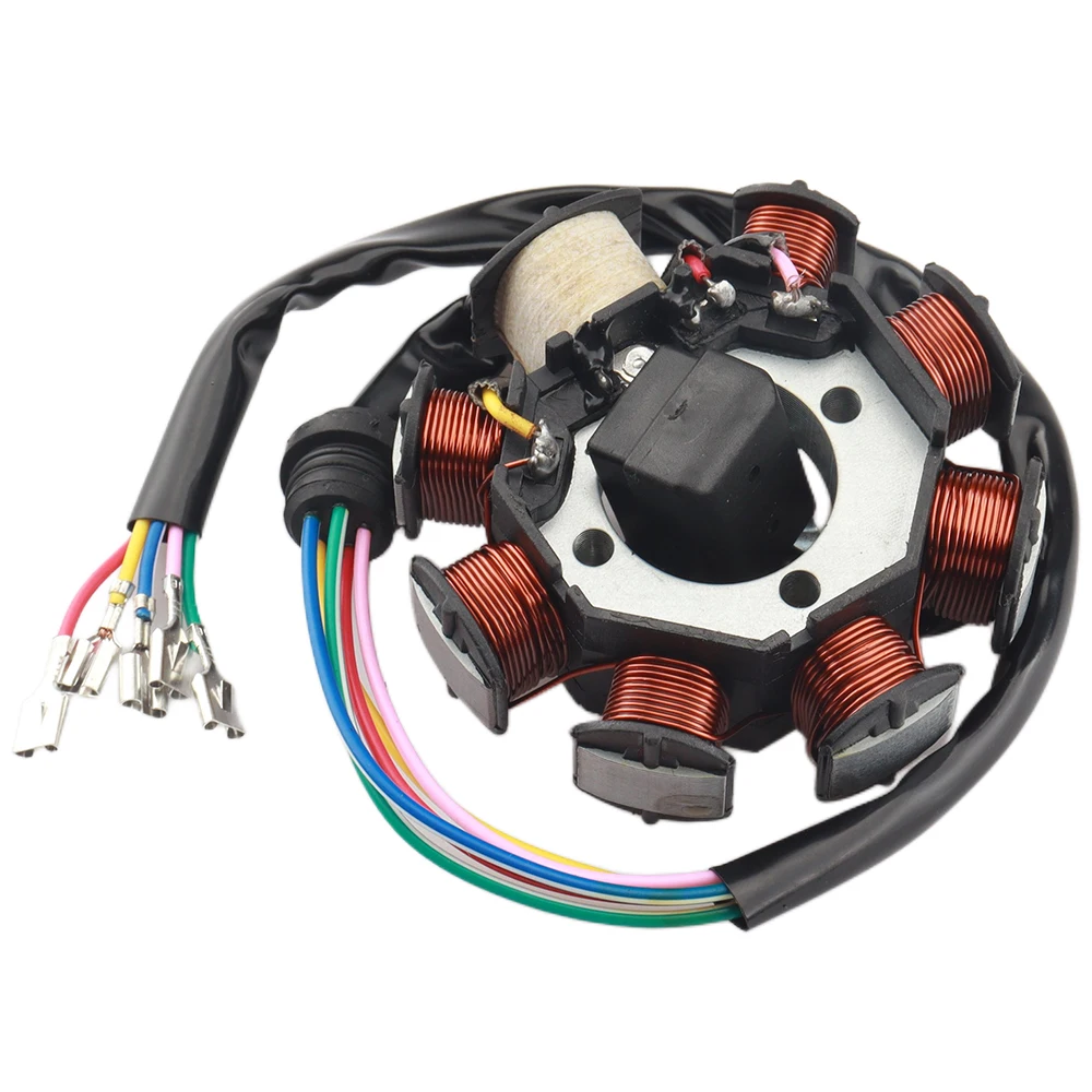 8 Pole Magneto Stator Coil AC Ignition Generator For CG125 150cc 250cc ATV Dirt Bike 4 Stroke