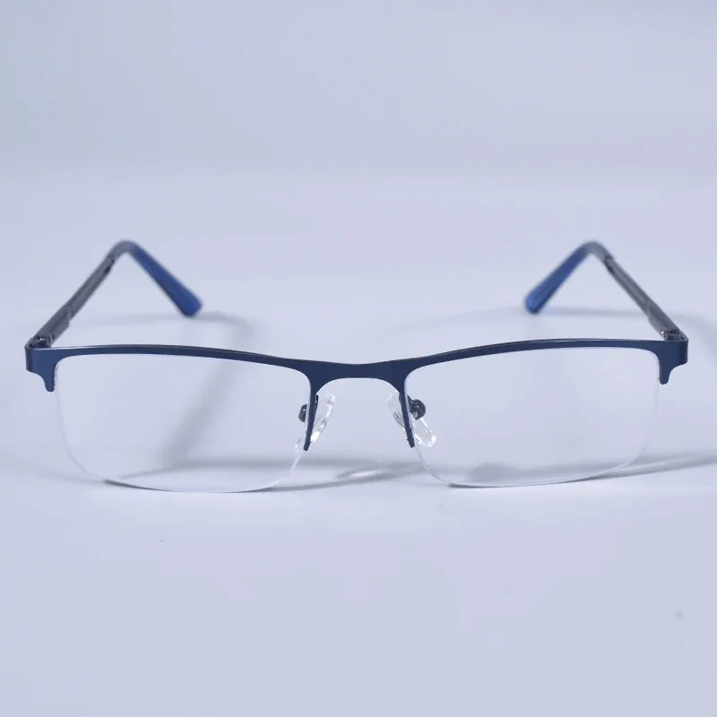 Leichte Halbrahmen-Lesebrille mit Blaulichtfilter für Altersweitsichtigkeit, Dioptrien +1,0+1,25+1,5+1,75+2,0+2,25+2,5+2,75+3,0+4,0 – Detail 18