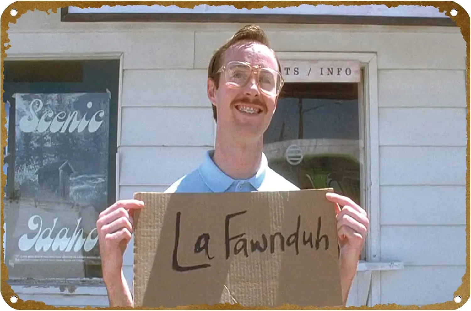 napoleon Dynamite Comedy Poster Metal Tin sign Logo Family Club Bar Cafe Bedroom Art Wall Decoration Gift