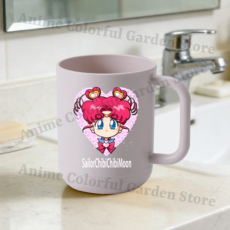 Sailor Moon Fashion Toothbrush Cups for Men Women Anime Cartoon Good-looking Tooth Glass Couple Travel Portable Mouthwash Cup